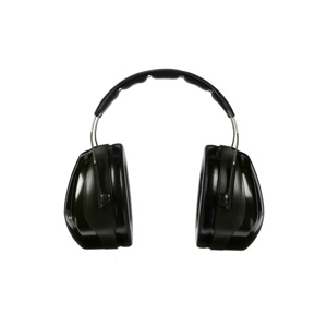 3M PELTOR™ Optime™ 101 Over-the-Head Earmuffs 27 dB NRR One Size ABS Black
