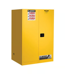 Justrite Sure-Grip® EX Flammable Storage Self-closing Safety Cabinets 65 in H x 43 in W x 34 in D