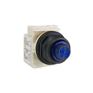 9001SKP38LLL31 BLU PLT LT 120V 30MM