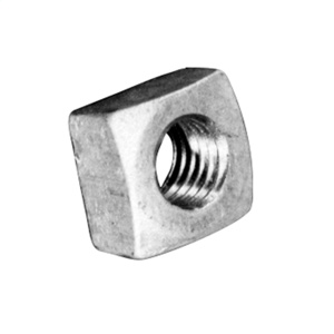 Hubbell Power Steel Square Nuts 3/8 in 9 TPI Grade 2
