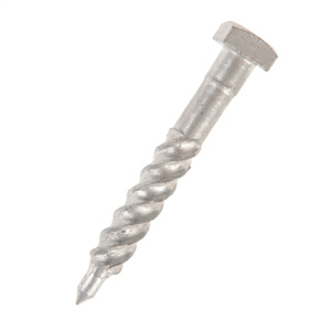 Hubbell Power Twist Drive Pilot-point Lag Screws 1/2 in 4 in