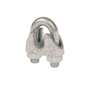 Hubbell Power Wire Rope Guy Wire Clips Steel