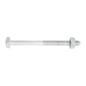 Burndy Stainless Steel Hex Head Machine/Tap Bolts 13 TPI 1/2 in 2 in Plain