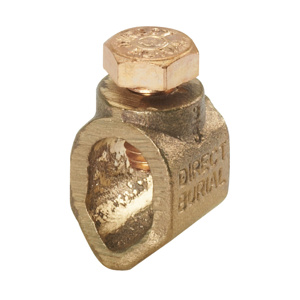 Panduit Ground Rod Clamps 5/8 in Bronze 10 - 2 AWG