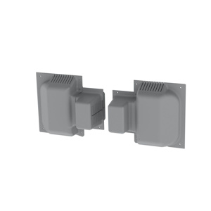 Hubbell Power Reliaguard® Voltage Regular Cover Kits Gray