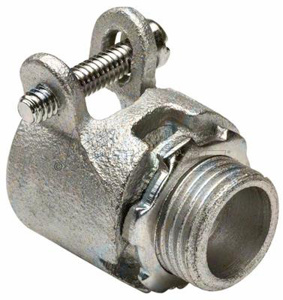 Southwire Topaz 150M Series AC / BX / MC Flexible Clamp-on Connectors 2 in Straight Clamp-on