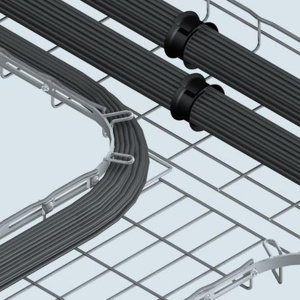 Cablofil CF Series Wire Basket Tray 90 Degree Horizontal Bend Kits