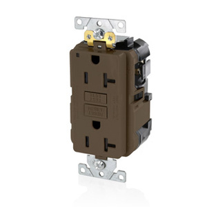 <em class="search-results-highlight">Leviton</em> Lev-Lok® SmartlockPro® MGFN2 Series Self-test GFCIs 15 A Brown