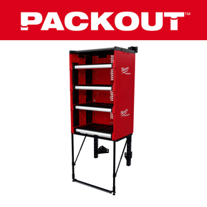 Milwaukee PACKOUT™ Tool / Storage Racks Steel Red<multisep/>Black