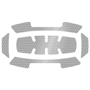 Milwaukee BOLT™ Reflective Sticker Sets Silver Hard Hats/Safety Helmets Polypropylene