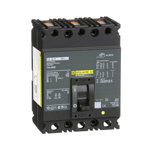 Square D I-Line™ FAL Cable-in / Cable-out Molded Case Industrial Circuit Breakers 30 A 480 VAC 18 kAIC 3 Pole 3 Phase
