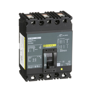 Square D I-Line™ FAL Cable-in / Cable-out Molded Case Industrial Circuit Breakers 40 A 480 VAC 18 kAIC 3 Pole 3 Phase