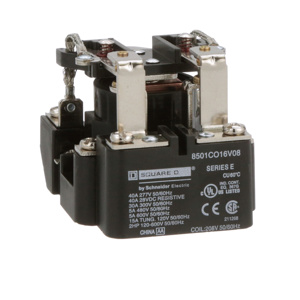 Square D 8501C Open Frame Heavy Duty Power Relays