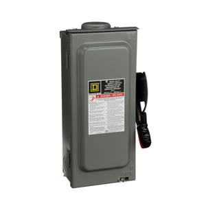 Square D Heavy Duty Non-fused Disconnects 30 A NEMA 3R 600 VAC
