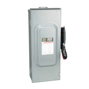Square D Heavy Duty Non-fused Disconnects 100 A NEMA 3R 600 VAC 3 phase