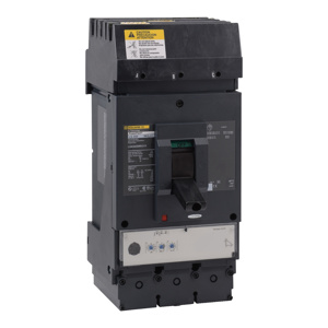 Square D LGA L Frame Molded Case Circuit Breakers 400-400 A 480 VAC 35 kAIC 3 Pole