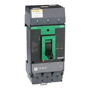 Square D PowerPacT™ I-Line™ LJA Cable-in / Cable-out Molded Case Industrial Circuit Breakers 250-250 A 600 VAC 25 kAIC 3 Pole