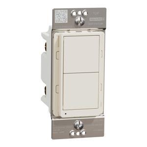 Square D X Series Light Switches Almond