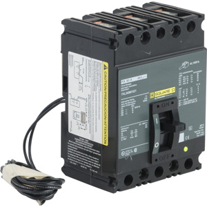 Square D I-Line™ FAL Shunt-trip Cable-in / Cable-out Molded Case Industrial Circuit Breakers 80 A 480 VAC 18 kAIC 3 Pole 3 Phase