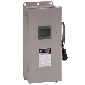 Square D Heavy Duty Non-fused Disconnects 100 A NEMA 4X 600 VAC