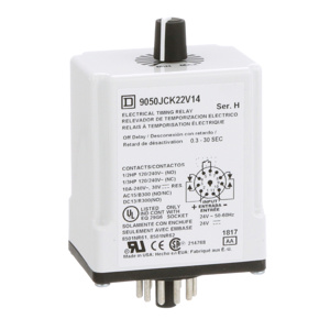 Square D Class 9050 JCK Plug-in Timing Relays Square D Class 9050 JCK Plug-in Timing Relays