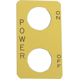 Square D Harmony™ 9001K Legend Plates