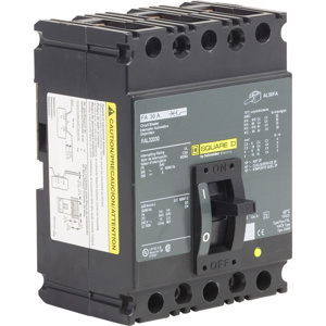 Square D I-Line™ FAL Cable-in / Cable-out Molded Case Industrial Circuit Breakers 30 A 240 VAC 10 kAIC 3 Pole 3 Phase