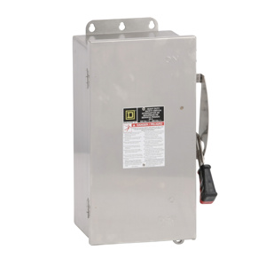 Square D Heavy Duty Non-fused Disconnects 60 A NEMA 4/4X/5 600 VAC 3 phase