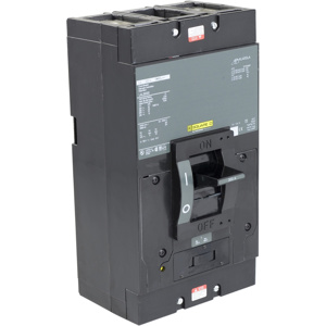 Square D I-Line™ LAL Cable-in / Cable-out Molded Case Industrial Circuit Breakers 225 A 600 VAC 22 KAIC 2 Pole