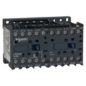 Schneider Electric TeSys™ K LP2K IEC Contactors 12 A 3 Pole 24 VDC