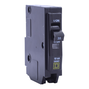 Square D QO™ Plug-in Miniature Circuit Breakers 50 A 120 VAC 22 kAIC 1 Pole