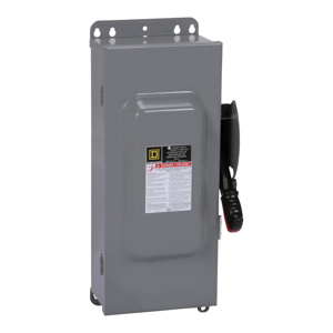 Square D Heavy Duty Non-fused Disconnects 100 A NEMA 12 600 VAC 3 phase