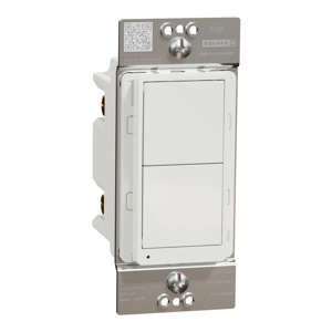 Square D X Series Light Switches White