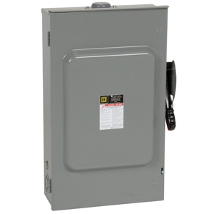 Square D Heavy Duty Non-fused Disconnects 200 A NEMA 3R 600 VAC 3 phase