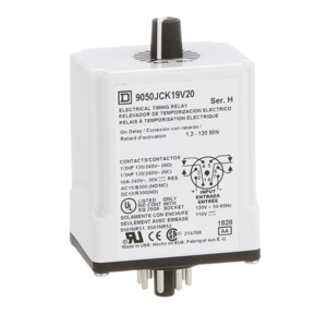 Square D Class 9050 JCK Plug-in Timing Relays