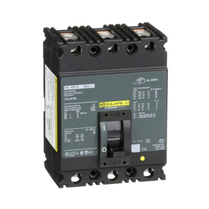 Square D I-Line™ FAL Cable-in / Cable-out Molded Case Industrial Circuit Breakers 100 A 480 VAC 18 kAIC 3 Pole 3 Phase