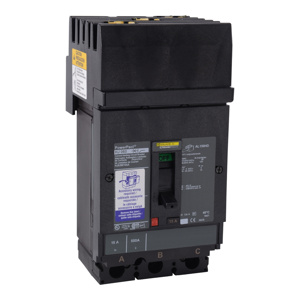 Square D PowerPacT™ HJA Shunt-trip Molded Case Circuit Breakers 90 A 600 VAC 25 kAIC 3 Pole