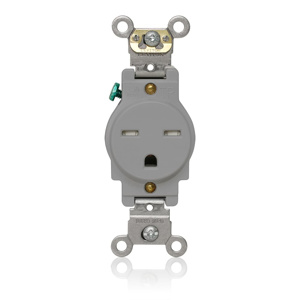 T5661-GY 15A-250V TMP R SINGLE OUT BK SD