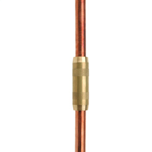 Hubbell Power Ground Rods 5/8 in 5 ft Copper Bonded Steel