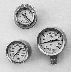 McDaniel Controls J7 Series Pressure Gauges