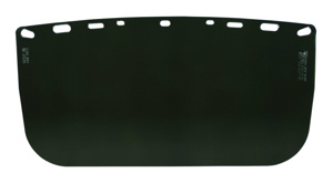 Bullard 800 Series Chemically-resistant Visors Uncoated Dark Green