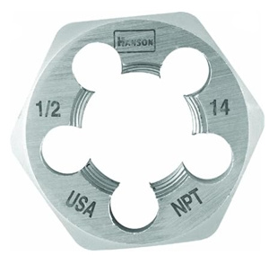 Irwin Hexagon Taper Pipe Dies
