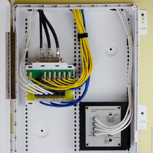 CO1166 8-WAY SPLTR W/SIX CAT6