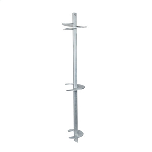 Hubbell Power SS150 Square Shaft Screw Anchor Triple Helix Lead Sections