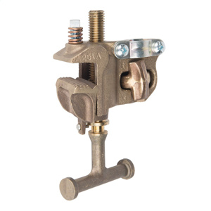 Hubbell Power G336 Series Flat Face Grounding Clamps Bronze