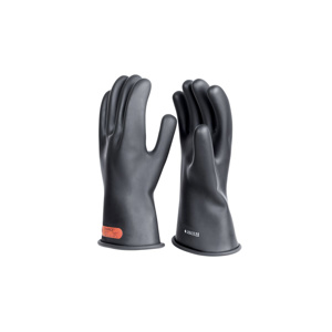 Hubbell Power Class 0 Straight Cuff Insulating Rubber Gloves
