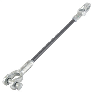 Hubbell Power Fiberglass Guy Strain Insulators 21000 lbf Clevis, Thimble Eye 0 Roller 78 in
