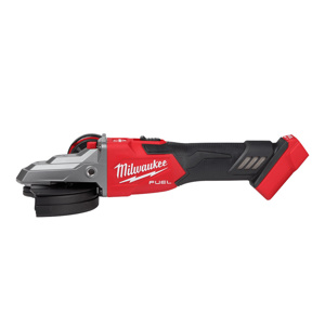 Milwaukee M18™ FUEL™ Flathead Lock-on Braking Grinders 5 in Cordless Slide Switch