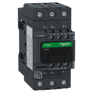 Schneider Electric TeSys™ Deca LC1D IEC Contactors 65 A 3 Pole 250 V