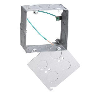 nVent Caddy Metallic 4 Square Boxes